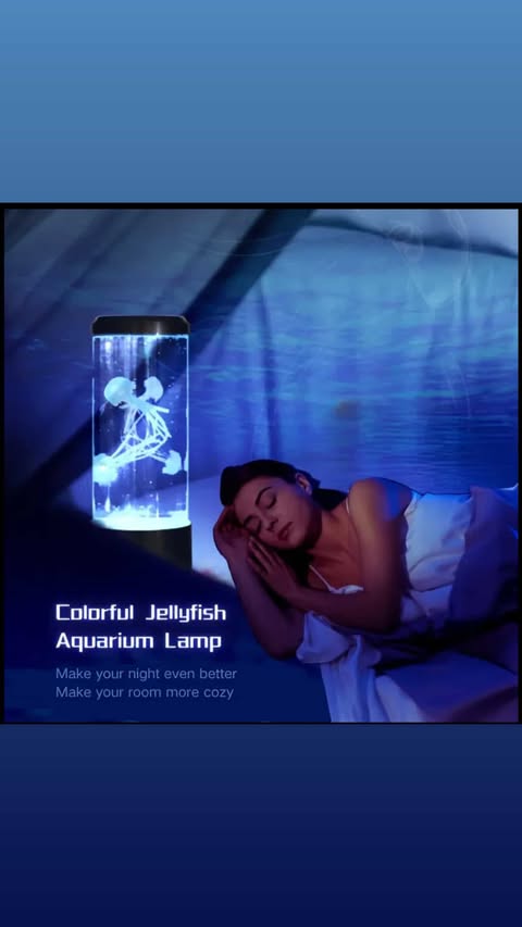 Medium Jellyfish Lamp Mute LED Color Changing