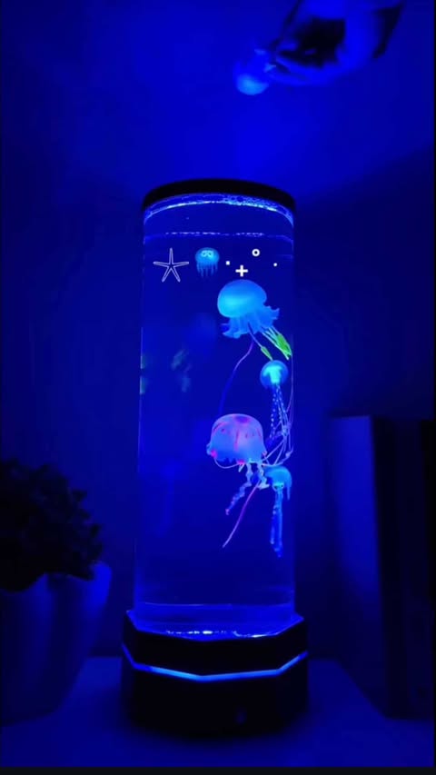 Medium Jellyfish Lamp Mute LED Color Changing