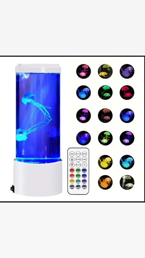 Medium Jellyfish Lamp Mute LED Color Changing