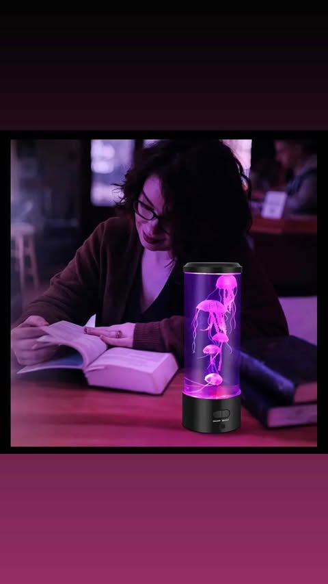 Medium Jellyfish Lamp Mute LED Color Changing
